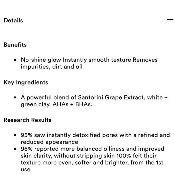 Korres Volcanic SkinReset Mask - Green New 70 ml - Picture 6 of 7